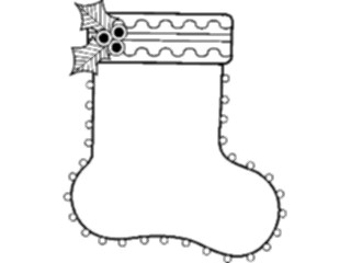 Sticker Custom Preview Image #070737 Holidays Christmas Gifts Stockings Stocking Frame1