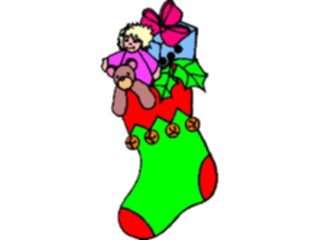Sticker Custom Preview Image #070741 Holidays Christmas Gifts Stockings Stocking Gifts2