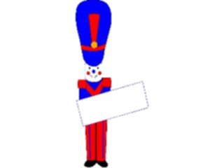 Sticker Custom Preview Image #070768 Holidays Christmas Gifts Stockings Toy Soldier Tag