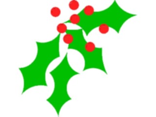 Sticker Custom Preview Image #070779 Holidays Christmas Holly Mistletoe Holly01