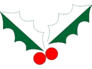 Sticker Custom Preview Image #070780 Holidays Christmas Holly Mistletoe Holly02