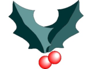 Sticker Custom Preview Image #070781 Holidays Christmas Holly Mistletoe Holly03