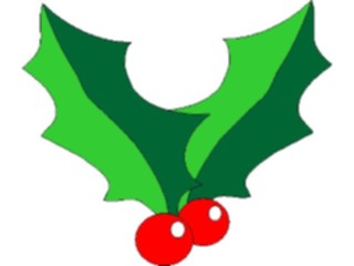 Sticker Custom Preview Image #070782 Holidays Christmas Holly Mistletoe Holly04