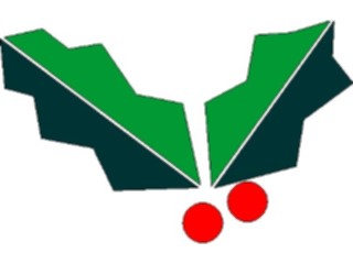 Sticker Custom Preview Image #070786 Holidays Christmas Holly Mistletoe Holly08