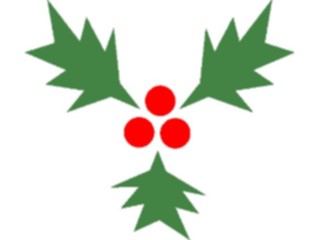 Sticker Custom Preview Image #070789 Holidays Christmas Holly Mistletoe Holly11