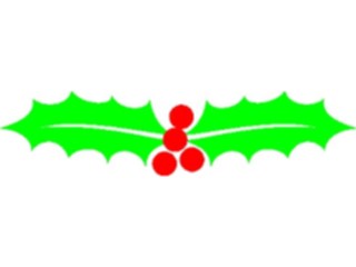 Sticker Custom Preview Image #070804 Holidays Christmas Holly Mistletoe Holly26