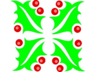 Sticker Custom Preview Image #070805 Holidays Christmas Holly Mistletoe Holly27