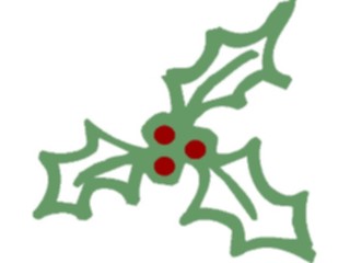 Sticker Custom Preview Image #070807 Holidays Christmas Holly Mistletoe Holly29