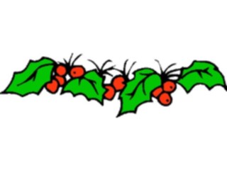Sticker Custom Preview Image #070809 Holidays Christmas Holly Mistletoe Holly31