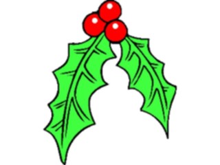 Sticker Custom Preview Image #070815 Holidays Christmas Holly Mistletoe Holly37