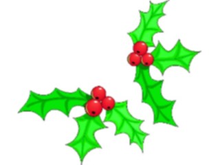 Sticker Custom Preview Image #070822 Holidays Christmas Holly Mistletoe Holly44