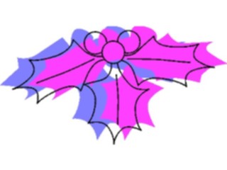 Sticker Custom Preview Image #070834 Holidays Christmas Holly Mistletoe Holly56