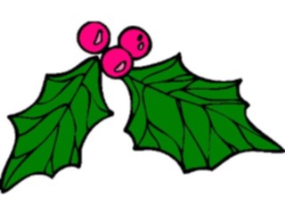 Sticker Custom Preview Image #070841 Holidays Christmas Holly Mistletoe Holly63