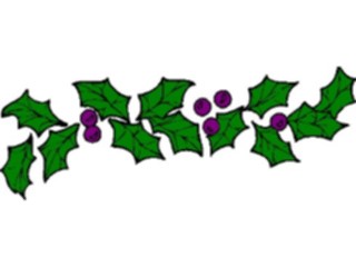 Sticker Custom Preview Image #070845 Holidays Christmas Holly Mistletoe Holly67