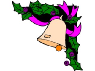 Sticker Custom Preview Image #070850 Holidays Christmas Holly Mistletoe Holly Bell Border2