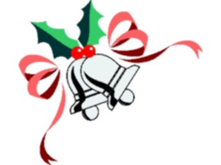 Sticker Custom Preview Image #070856 Holidays Christmas Holly Mistletoe Holly Bells1