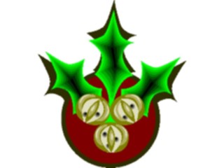 Sticker Custom Preview Image #070861 Holidays Christmas Holly Mistletoe Holly Bells6