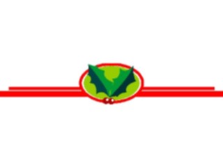 Sticker Custom Preview Image #070867 Holidays Christmas Holly Mistletoe Holly Border02