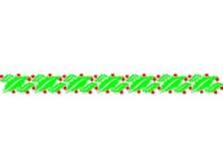 Sticker Custom Preview Image #070872 Holidays Christmas Holly Mistletoe Holly Border07