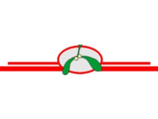 Sticker Custom Preview Image #070939 Holidays Christmas Holly Mistletoe Mistletoe Border1