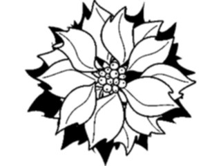 Sticker Custom Preview Image #070943 Holidays Christmas Holly Mistletoe Poinsettia02