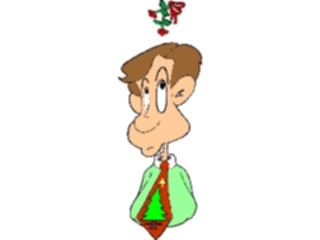 Sticker Custom Preview Image #070962 Holidays Christmas Holly Mistletoe Underthe Mistletoe2