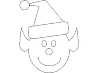 Sticker Custom Preview Image #070982 Holidays Christmas Santa Reindeer Elf01