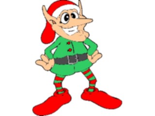 Sticker Custom Preview Image #070991 Holidays Christmas Santa Reindeer Elf10