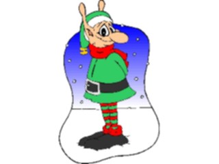 Sticker Custom Preview Image #070995 Holidays Christmas Santa Reindeer Elf14