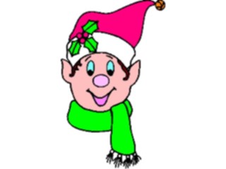 Sticker Custom Preview Image #070997 Holidays Christmas Santa Reindeer Elf16