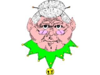 Sticker Custom Preview Image #071085 Holidays Christmas Santa Reindeer Mrs Claus3
