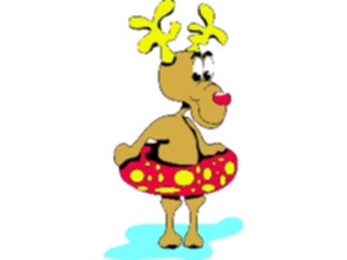 Sticker Custom Preview Image #071126 Holidays Christmas Santa Reindeer Reindeer19