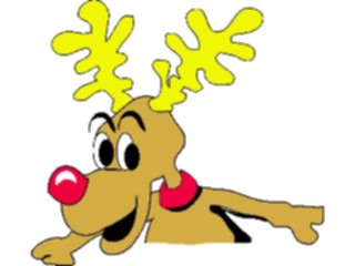 Sticker Custom Preview Image #071127 Holidays Christmas Santa Reindeer Reindeer20