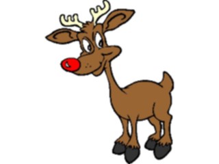 Sticker Custom Preview Image #071132 Holidays Christmas Santa Reindeer Reindeer25
