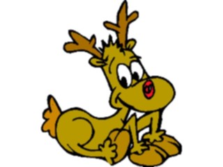 Sticker Custom Preview Image #071133 Holidays Christmas Santa Reindeer Reindeer26