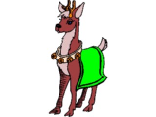 Sticker Custom Preview Image #071135 Holidays Christmas Santa Reindeer Reindeer28