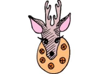 Sticker Custom Preview Image #071142 Holidays Christmas Santa Reindeer Reindeer35