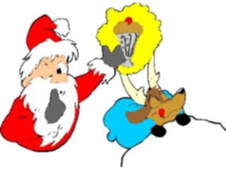 Sticker Custom Preview Image #071151 Holidays Christmas Santa Reindeer Reindeer Dream