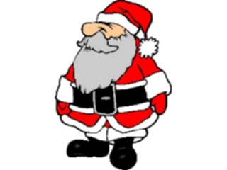 Sticker Custom Preview Image #071200 Holidays Christmas Santa Reindeer Santa24