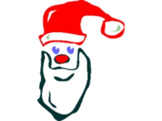 Sticker Custom Preview Image #071299 Holidays Christmas Santa Reindeer Santa Face21