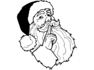 Sticker Custom Preview Image #071307 Holidays Christmas Santa Reindeer Santa Face29