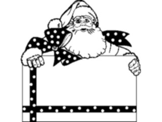 Sticker Custom Preview Image #071322 Holidays Christmas Santa Reindeer Santa Frame3