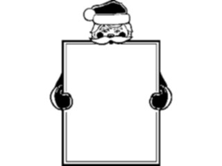 Sticker Custom Preview Image #071323 Holidays Christmas Santa Reindeer Santa Frame4