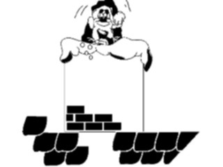 Sticker Custom Preview Image #071347 Holidays Christmas Santa Reindeer Santain Chimney03