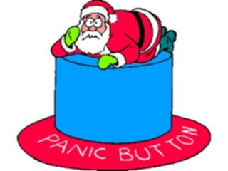 Sticker Custom Preview Image #071400 Holidays Christmas Santa Reindeer Santaon Panic Button