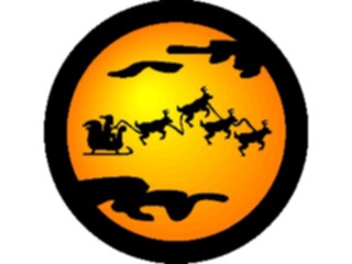 Sticker Custom Preview Image #071446 Holidays Christmas Santa Reindeer Santa Reindeer10