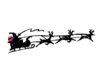 Sticker Custom Preview Image #071447 Holidays Christmas Santa Reindeer Santa Reindeer11