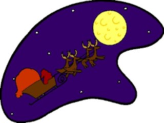 Sticker Custom Preview Image #071456 Holidays Christmas Santa Reindeer Santa Reindeer20