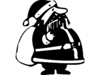 Sticker Custom Preview Image #071484 Holidays Christmas Santa Reindeer Santa Sack10