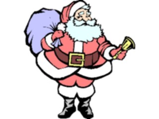 Sticker Custom Preview Image #071487 Holidays Christmas Santa Reindeer Santa Sack13